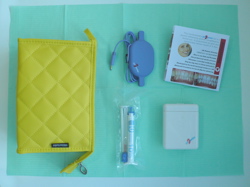 A Get2Smile tooth whitening kit from WyTen in London.