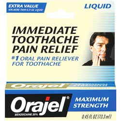 Oralgel to help relieve the symptoms of tongue ulcers