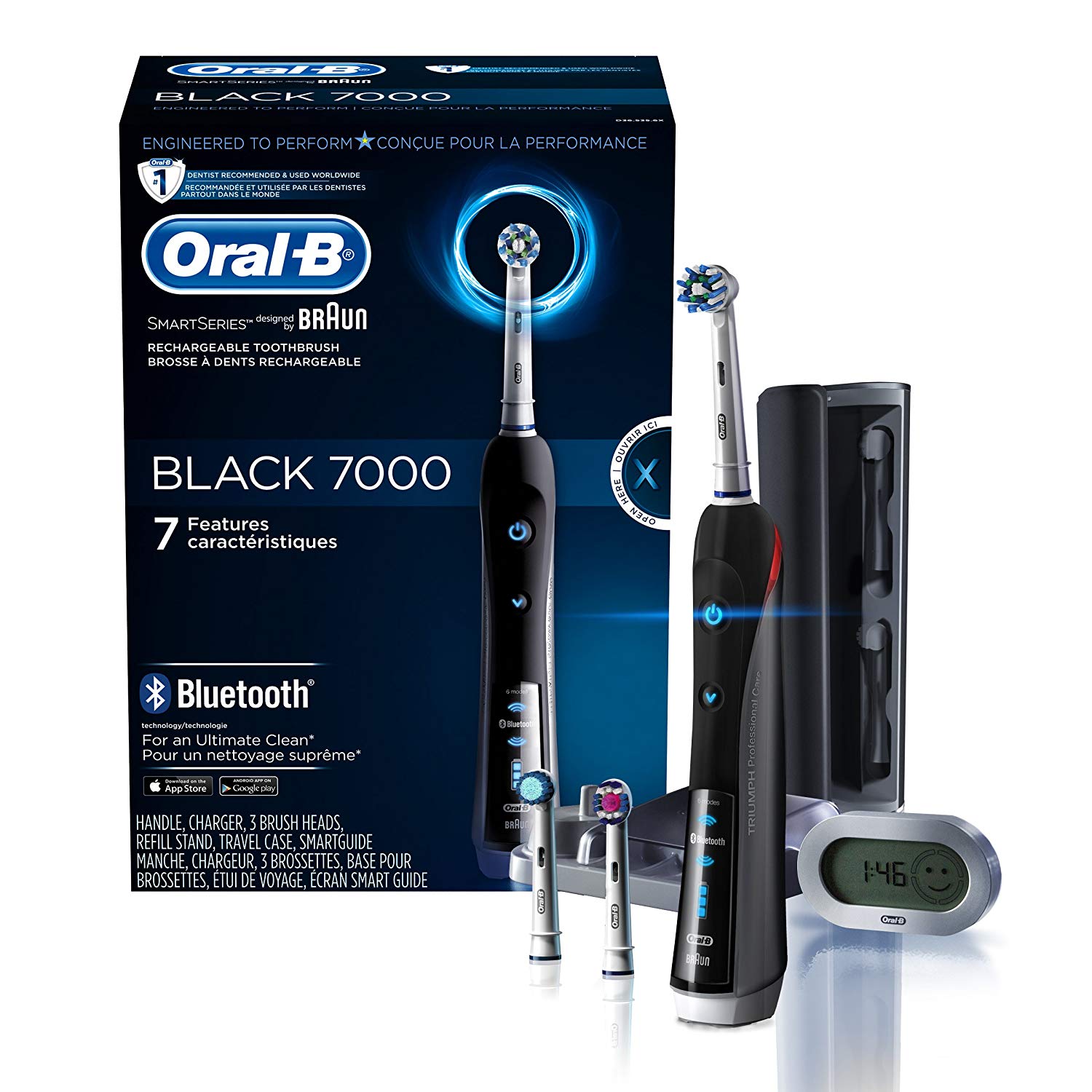 Braun electric toothbrush set