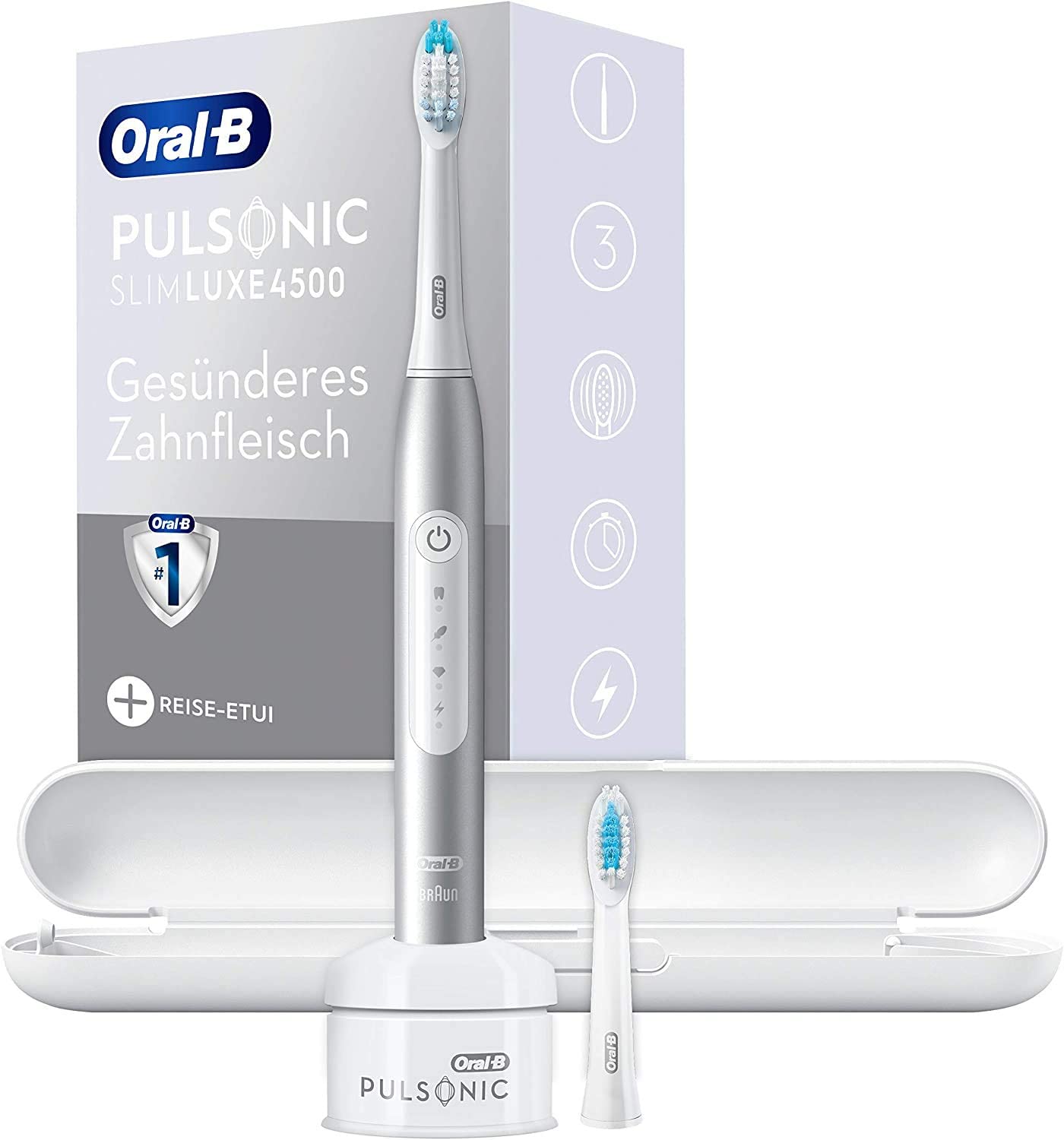 Oral B Pulsonic Slim 4500 sonic toothbrush